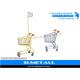 Colorful Lightweight Supermarket Shopping Trolley Kids Shopping Cart With Wheels