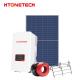 Htonetech 5kw 5kVA 48V Grid Tied Photovoltaic System 550wp Battery Panel Power