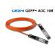 QSFP+ To QSFP+ DAC AOC Wire , 40Gbps Gigabit Ethernet Active Optical Cables