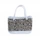 Leopard Design Waterproof Rubber Beach Tote Flexible Material Resists Wear