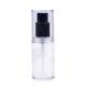 35ml Empty Ellipse Glass Powder Foundation Bottle For Cosmetic Packaging Liquied Makeup OEM