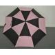 Straight Vented Golf Umbrella , Windproof Collapsible Golf Umbrella Plastic Handle