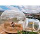 Hotel Inflatable Crystal Bubble House Tent With Airtight Tunnel