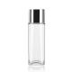 Durable PET Heavy Wall Bottles 100ML Clear PET Cosmetic Bottles With Cap