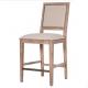 2018 New Furniture rustic bar stools with solid wood  high bar chair