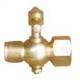 Katup Manometer pressure gauge valve Marine Auxiliary Machinery with bronze / cast steel material