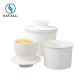 FDA Restaurant Hygienic Ceramic Butter Box With Cover