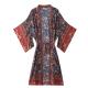 100% Rayon Cotton Long Kimono Boho Chic Cardigan Cover Up
