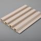 Modern Simplicity ISO Certified WPC Laminated Fluted Flat Wall Panel for Indoor Fence