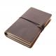 Anticorrosive Polybag Leather Notebook Covers Journal Elastic Closure 21x16CM