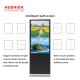 1920*1080 Resolution IR Touch Display 50 Inch Floor Standing ISO9001 24001 Approval