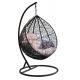 Outdoor Patio PE Rattan Swing Chair With Metal Frame Cheap Egg shaped Hanging Chair