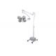 Shadowless LED Mobile Surgical Lights Exam Lamp With Wheel For Emergency
