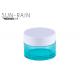 PETG Clear cosmetic jars 5g 15g customized size face care empty cosmetic jar SR-2387