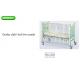 Deluxe hospital children Height adjustable side rail medical beds (two crank)