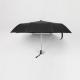 21 inch black auto open close umbrella with black pongee for promotion