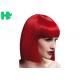 High Temperature Synthetic Cosplay Wigs , Red Boy Cosplay Wigs