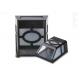 IP44 Black 2pcs Ultrabright LED Solar Panel Wall Light