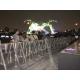 Mojo Barriers Event Barricade System Fold Flat For Big Show Performance