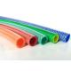 Plastic Yellow Garden Hose , Green PVC Hose For Conveying Water Air Oil