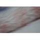 Gradient three colors Long Hair Fur Fabric 150cm Fake Fox，Provide ultimate warmth and comfort for winter home decor