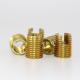 ROHS Golden 10-32 M5 Slotted Self Tapping Thread Insert Nut
