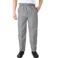Anti Wrinkle OEM Service Kitchen Work Trousers Printed High Waist