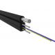 LSZH FTTX / FTTH Drop Cable , Single Mode Aerial Fiber Optic Cable