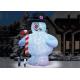 20ft Inflatable Snowman Christmas Decoration Yard Inflatables Moving Christmas Snowman