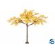 Customize Artificial Autumn Tree Decor , Faux Blossom Trees Wood Material