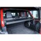 Powder Coating Surface Sturdy and Easy to Install Rack for Jeep Wrangler Rear Cargo Area