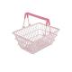 Factory Custom Easy Storage Collapsible Storage Shopping Basket With Double Handle