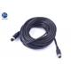 Customized 10m Vehicle Monitor System 4PIN Aviation Female And Male Extension Cable