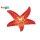 Events Party Decorating Hanging 2m Red LED Inflatable Sea Star