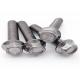 M15 ASTM A453 18-8  Hex Hexagon Head  Flange Metal Bolt Full Partial Thread  DIN6921