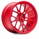 M3 Candy 1 Piece Forged Monoblock Wheel Red Slight Spoke For Customized