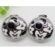 Professional customed Stainless steel stud Earrings with silver plated for girls