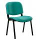 Colorful Stackable Fabric Chairs , Low Back Office Chair For Boardroom