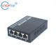 10/100/1000Mbps 4port RJ45+1port SFP/SC fiber ethernet media converter switch normal switch