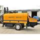 Compact Structure Trailer Mounted Concrete Pump 30 Times / Min Delivery Speed