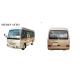 RHD 19 Seater Mini Bus 4.3T Rear Axle , Diesel Coaster Mini Bus Energy Saving