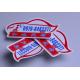 Custom outdoor durable promotion advertising die cut shape sticker