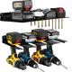 Carbon Steel Power Tool Cordless Drill Holder with Storage Rack and Charging Station