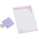 Custom Logo Paper Sticky Notes Mini Magnetic Notepad For Girls