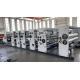 PLC Touch screen Carton Box Converting Machine With Siemens Contactor