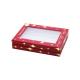 Transparent PVC Window Cosmetic Box For Lashes Lipsticks Brows Packing