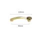 Bedroom Furniture Brass Cabinet Pull Handles Rose Brass Cabinet Drawer Pulls