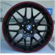 Hot sale car alloy wheel 18 to 19 inch car aluminum alloy rims 120(mm)PCD, black machined face