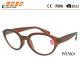 Fashionable reading glasses,made of plastic frame with metal parts,suitable for men and women