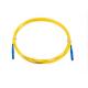 Yellow E2000 UPC Fiber Optic Patch Cord Custom Design For FTTX Network